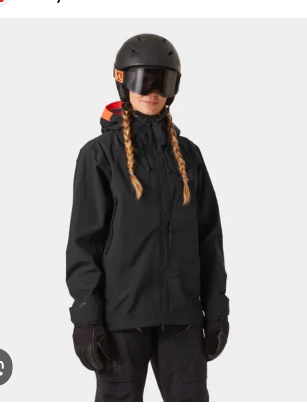 Helly Hansen Women’s Black ski/Snow jacket